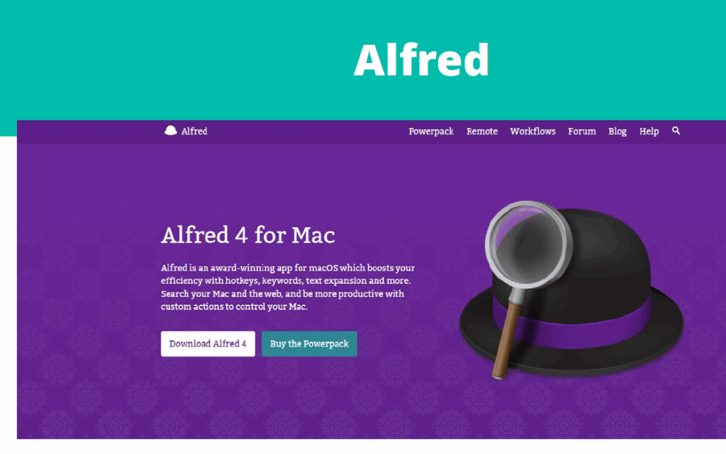 Alfred for Mac Text Replacement Tool